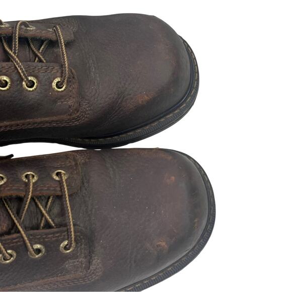 Red Wing Irish Setter Work Boots Mens 7 Brown Leather 83624 Safety Steel Toe - Picture 10 of 10